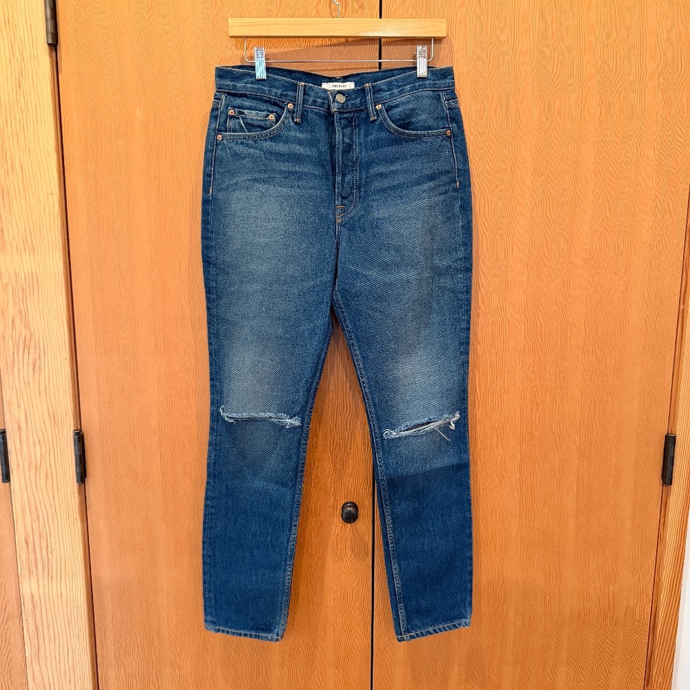 NWT GRLFRND Karolina High Rise Skinny Jeans JOVI Wash Size 29